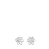 Pendientes flor de plata y perlas cultivadas Maggie^TOUS