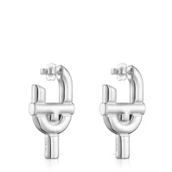 Pendientes grandes de plata MANIFESTO^TOUS Best