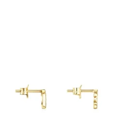 Pendientes herradura de y diamantes Good Vibes^TOUS Clearance