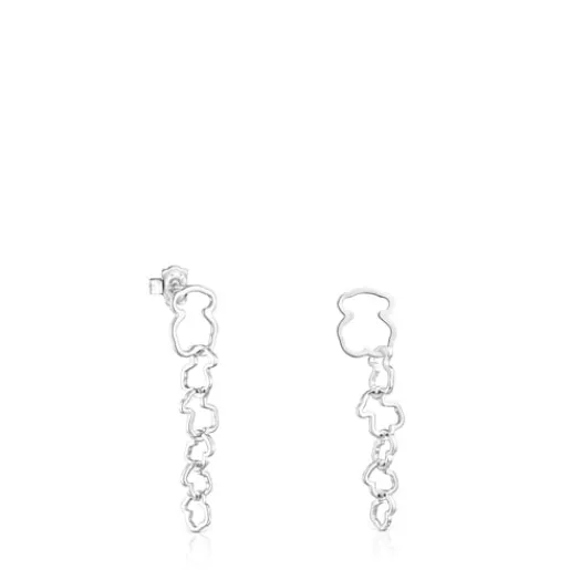 Pendientes largos motivo oso Carrusel^TOUS Clearance