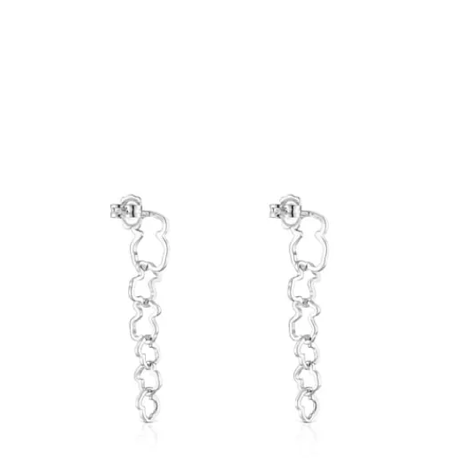 Pendientes largos motivo oso Carrusel^TOUS Clearance