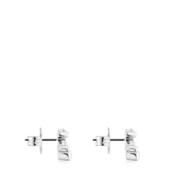 Pendientes motivo oso de y cuarzo cristal de roca 8 mm Color Bear^TOUS Discount