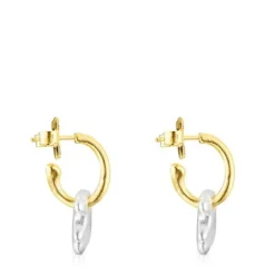 Pendientes oso bicolor Luah^TOUS