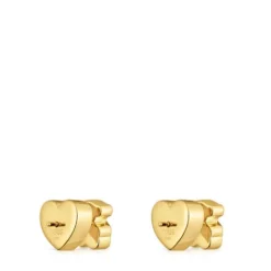 Pendientes oso con baño de oro 18 kt sobre plata y diamantes 1950^TOUS Hot