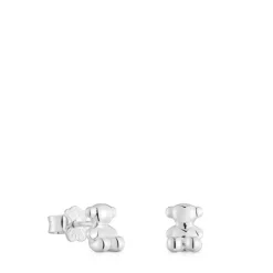 Pendientes oso de plata 7,2 mm Bold Bear^TOUS Online