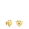 Pendientes pequeños con baño de oro de 18 kt sobre plata Galia^TOUS