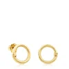 Pendientes pequeños de oro Hold^TOUS Outlet