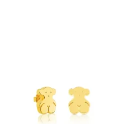 Pendientes pequeños de oro motivo oso Sweet Dolls^TOUS Online