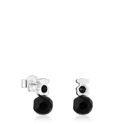 Pendientes pequeños oso de con ónix I-Bear^TOUS Sale