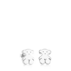 Pendientes pequeños oso de plata Sweet Dolls^TOUS Sale