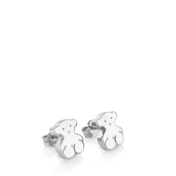 Pendientes pequeños oso de plata Sweet Dolls^TOUS Sale