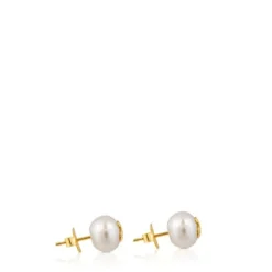 Pendientes perla cultivada motivo oso de Bear^TOUS Discount