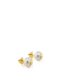 Pendientes perla cultivada motivo oso de Bear^TOUS Discount