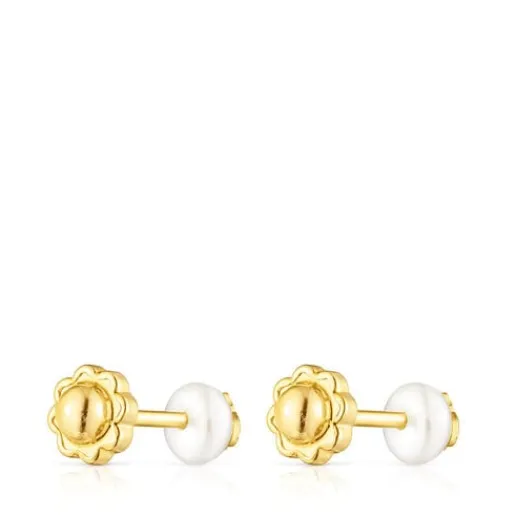 Pendientes perla motivo oso de Baby^TOUS Discount