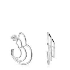 Pendientes triple corazón de Bickie^TOUS New