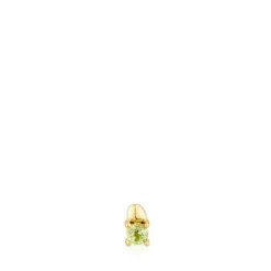 Piercing de acero IP dorado bola y peridoto New Motif^TOUS Hot