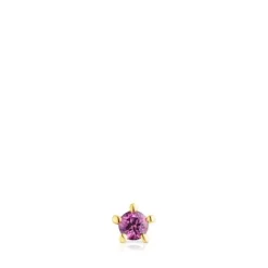 Piercing de oreja de oro con rodolita Cool Joy^TOUS New