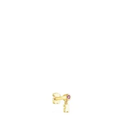 Piercing de oreja de con rodolita y motivo oso Cool Joy^TOUS Online