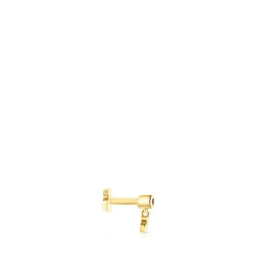 Piercing de oreja de con rodolita y motivo oso Cool Joy^TOUS Online