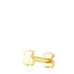 Piercing de oreja de oro motivo oso Piercing^TOUS Outlet