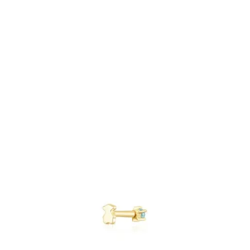Piercing de oreja de oro con topacio Cool Joy^TOUS