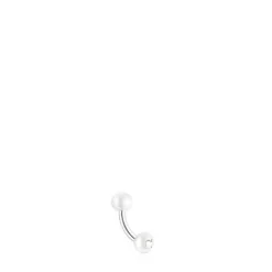 Piercing de oreja Pearl de acero y perlas^TOUS Outlet