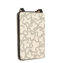 Portamóvil colgante con billetera beige Kaos Icon^TOUS