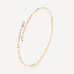Pulsera abierta de oro con diamantes ATELIER^TOUS Clearance