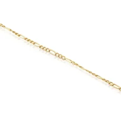 Pulsera barbada con baño de oro 18 kt sobre plata Chain^TOUS Clearance