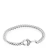 Pulsera barbada de plata MANIFESTO^TOUS Hot