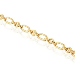 Pulsera cadena anillas con baño de oro 18 kt sobre plata Sweet Dolls^TOUS