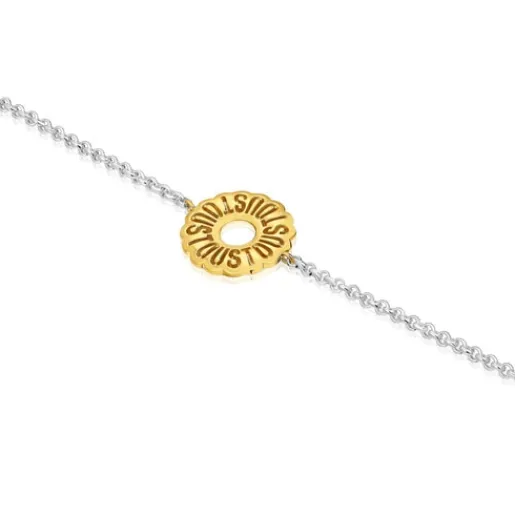 Pulsera cadena bicolor Miranda^TOUS New
