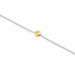 Pulsera cadena corazón bicolor My Other Half^TOUS Online