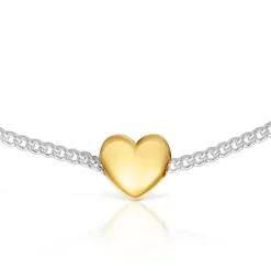 Pulsera cadena corazón bicolor My Other Half^TOUS Online