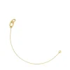 Pulsera cadena de oro doble Hold Oval^TOUS Clearance