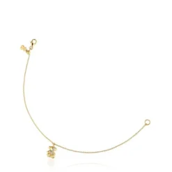 Pulsera cadena de oro y diamantes Lligat^TOUS Online