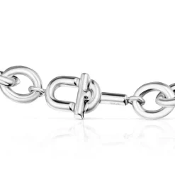 Pulsera cadena de plata 19 cm MANIFESTO^TOUS Clearance