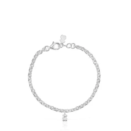 Pulsera cadena de plata Bold Bear^TOUS Sale
