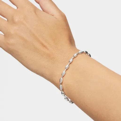Pulsera cadena de con motivos bola ovales Hold Oval^TOUS Online