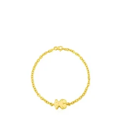 Pulsera cadena oso de oro amarillo Sweet Dolls^TOUS Sale