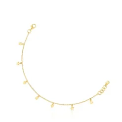 Pulsera con baño de oro 18 kt sobre plata Cool Joy^TOUS Hot