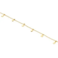 Pulsera con baño de oro 18 kt sobre plata Cool Joy^TOUS Hot