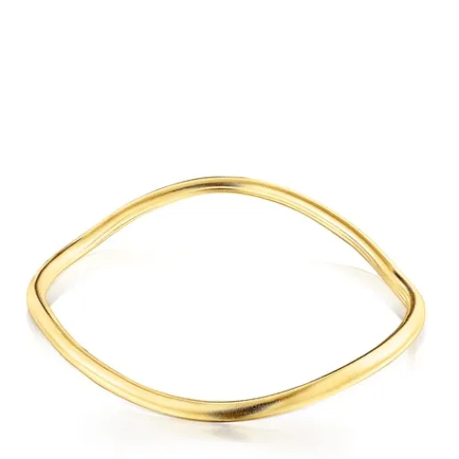 Pulsera con baño de oro 18 kt sobre plata Hav^TOUS Clearance