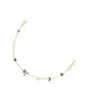 Pulsera con baño de oro 18 kt sobre plata y gemas Teddy Bear^TOUS Online