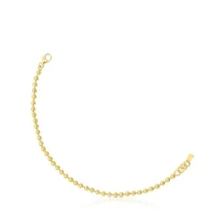 Pulsera con baño de oro 18 kt sobre plata Gloss^TOUS Best
