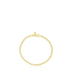 Pulsera con baño de oro 18 kt sobre plata Gloss^TOUS Best