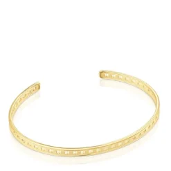 Pulsera con baño de oro 18 kt sobre plata y siluetas Bear Row^TOUS Sale