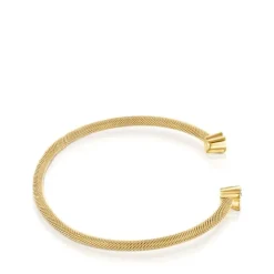 Pulsera con baño de oro 18 kt sobre plata y diamantes Nocturne^TOUS Hot