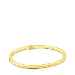 Pulsera con baño de oro 18 kt sobre plata 0,6 cm Warm^TOUS Clearance
