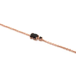 Pulsera con baño de oro rosa 18 kt sobre plata Erma^TOUS Outlet